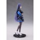 Estatua PVC Mask Girl Yuna 24 cm con cabello morado y máscara