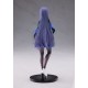Estatua PVC Mask Girl Yuna 24 cm con cabello morado y máscara
