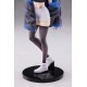 Estatua PVC Mask Girl Yuna 24 cm con cabello morado y máscara