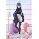 Estatua PVC Mask Girl Yuna 24 cm con cabello morado y máscara