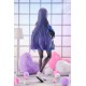 Estatua PVC Mask Girl Yuna 24 cm con cabello morado y máscara