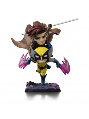 Minifigura de Gambit e Wolverine de X-Men 97, 23 cm, Iron Studios
