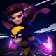 Minifigura de Gambit y Wolverine de X-Men 97, 23 cm, Iron Studios