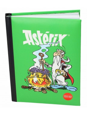 Libreta con Luz Panoramix Asterix el Galo