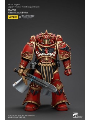 Figura Blood Angels Legion Praetor con espada Paragon de Warhammer