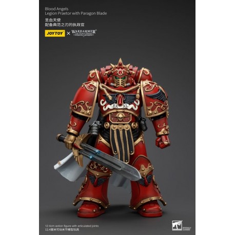 Figura Blood Angels Legion Praetor con espada Paragon de Warhammer