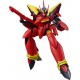 Maqueta VF-19 Custom Fire Valkyrie 22 cm roja y amarilla