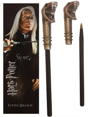 Set bolígrafo y marca páginas Mortífago Harry Potter