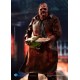 Figura de Leatherface com avental manchado e motosserra