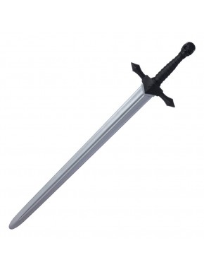 Espada de espuma Warhammer de 91 cm con mango negro