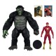 Figurines DC Flash et Titano McFarlane Toys en boîte.