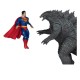 Figurines de Superman et Godzilla de 30 cm en pack de collection