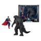 Figurines de Superman et Godzilla de 30 cm en pack de collection