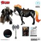 Figura de Spawn Bloodaxe con caballo de McFarlane Toys.