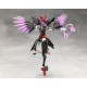Kit de maquete Zekuu da Megalomaria com asas roxas e armadura preta