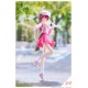 Figura Eimi Nijimura 1/10 de Sousai Shojo Teien con uniforme rosa.