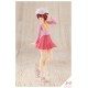 Figura Eimi Nijimura 1/10 de Sousai Shojo Teien con uniforme rosa.