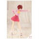 Figura Eimi Nijimura 1/10 de Sousai Shojo Teien con uniforme rosa.