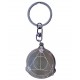 Metal key ring Deathly hallows Harry Potter