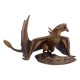 Figura de Viserion Game of Thrones 28 cm Resina Pintada à Mão