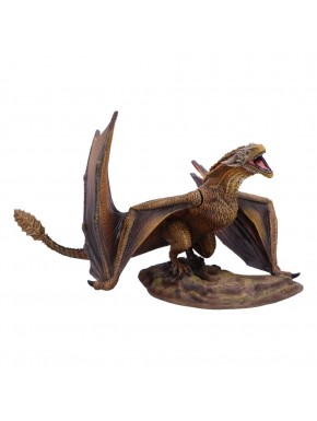 Figura de dragón Viserion de Juego de Tronos en poliresina