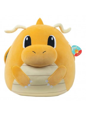Squishmallow peluche gigante Dragonite Pokémon naranja