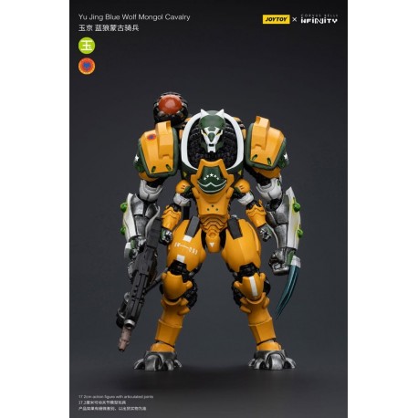 Figura Infinity Yu Jing Blue Wolf Mongol Cavalry