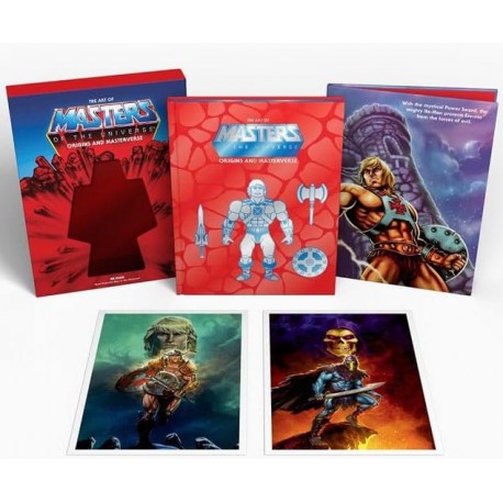 Artbook Masters of the Universe Origins et Masterverse Deluxe