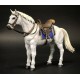 Figura Bishop Necronominus de 15 cm em armadura dourada e prateada