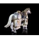 Figura Bishop Necronominus de 15 cm em armadura dourada e prateada