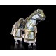 Figura Bishop Necronominus de 15 cm em armadura dourada e prateada