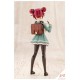 Kit de modelismo Emma Koishikawa em uniforme escolar verde azulado