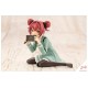 Kit de modelismo Emma Koishikawa em uniforme escolar verde azulado