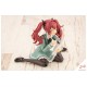 Kit de modelismo Emma Koishikawa em uniforme escolar verde azulado