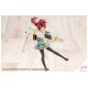 Kit de modelismo Emma Koishikawa em uniforme escolar verde azulado