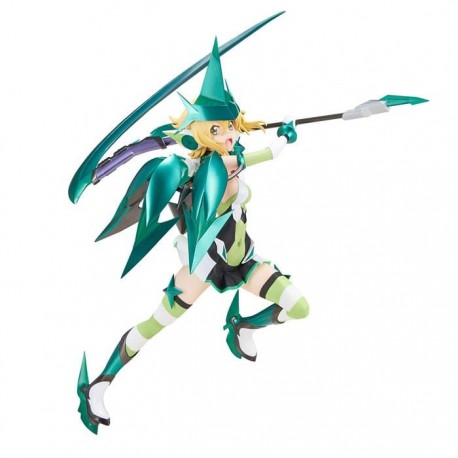 Estátua PVC Kirika Akatsuki de 24 cm em pose de combate