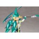 Estátua PVC Kirika Akatsuki de 24 cm em pose de combate