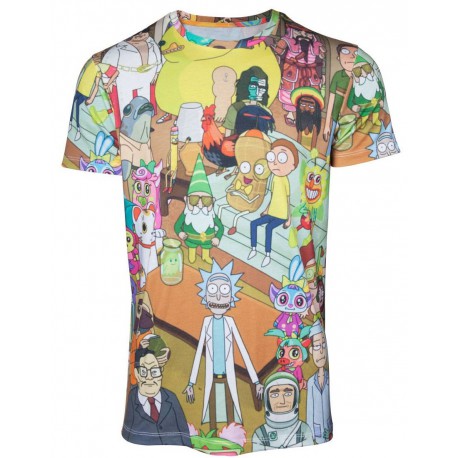 Camiseta oficial Rick e Morty Wasted
