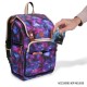 Mochila Enhance TCG Galaxy con diseño estelar y espacio para cartas