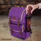 Mochila roxa Enhance TCG para cartas colecionáveis
