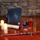 Estuche organizador RPG azul Enhance con compartimentos