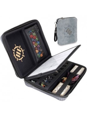 Estuche organizador Enhance RPG Silver en color plata
