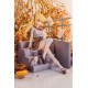 Figura PVC Tricolour Lovestory con gatito y escalera