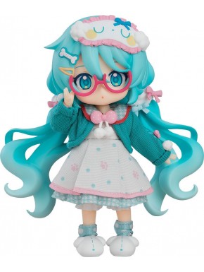 Figura Nendoroid Hatsune Miku com loungewear, 10 cm