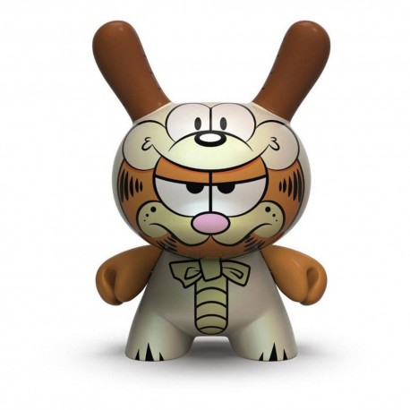 Figura de vinilo Garfield disfrazado de Odie por WuzOne