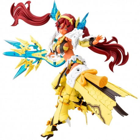 Figura Megami Device Ame No Uzume Sunshine en pose dinámica