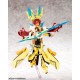 Figura Megami Device Ame No Uzume Sunshine en pose dinámica