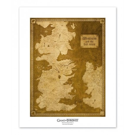 Slide Box Game of Thrones Westeros Ed. Limited Collector