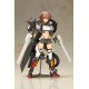 Frame Arms Girl Wilber Nine 16 cm avec détails rouges et noirs.