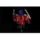 Figura busto Optimus Prime Transformers con luces LED